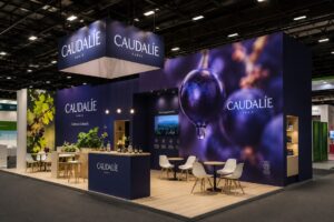 stand caudalie salon professionnel impression